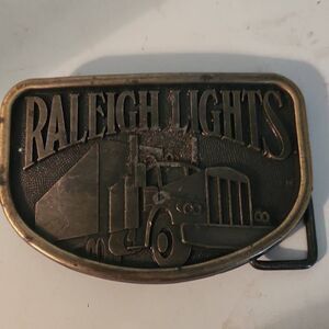 Raleigh Lights Belt Buckle